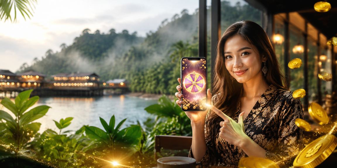 Ilustrasi hiburan bertanggungjawab bergaya Malaysia di platform 800mt